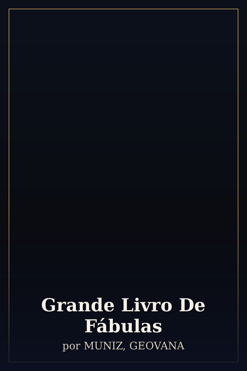 Capa de Grande Livro De Fábulas