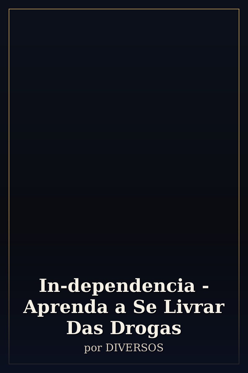 Capa de In-dependencia - Aprenda a Se Livrar Das Drogas