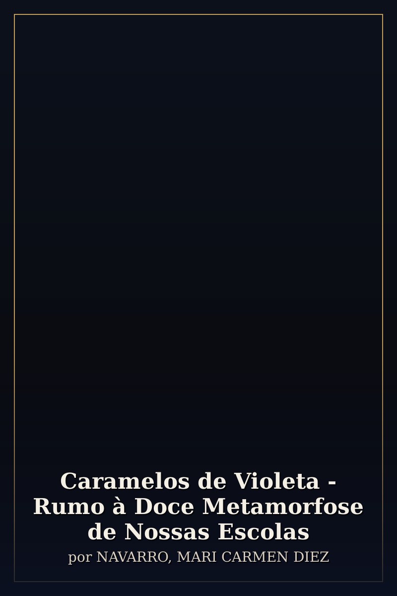 Capa de Caramelos de Violeta - Rumo à Doce Metamorfose de Nossas Escolas