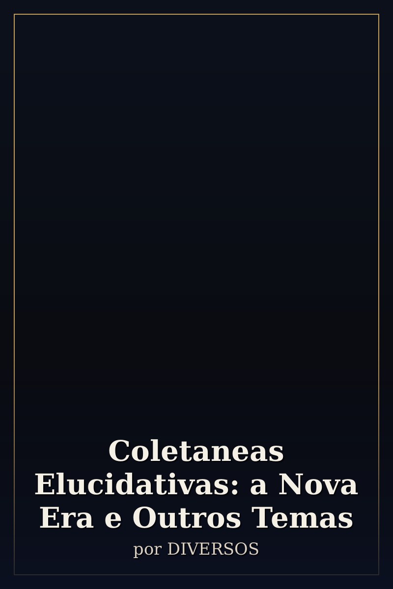 Capa de Coletaneas Elucidativas: a Nova Era e Outros Temas
