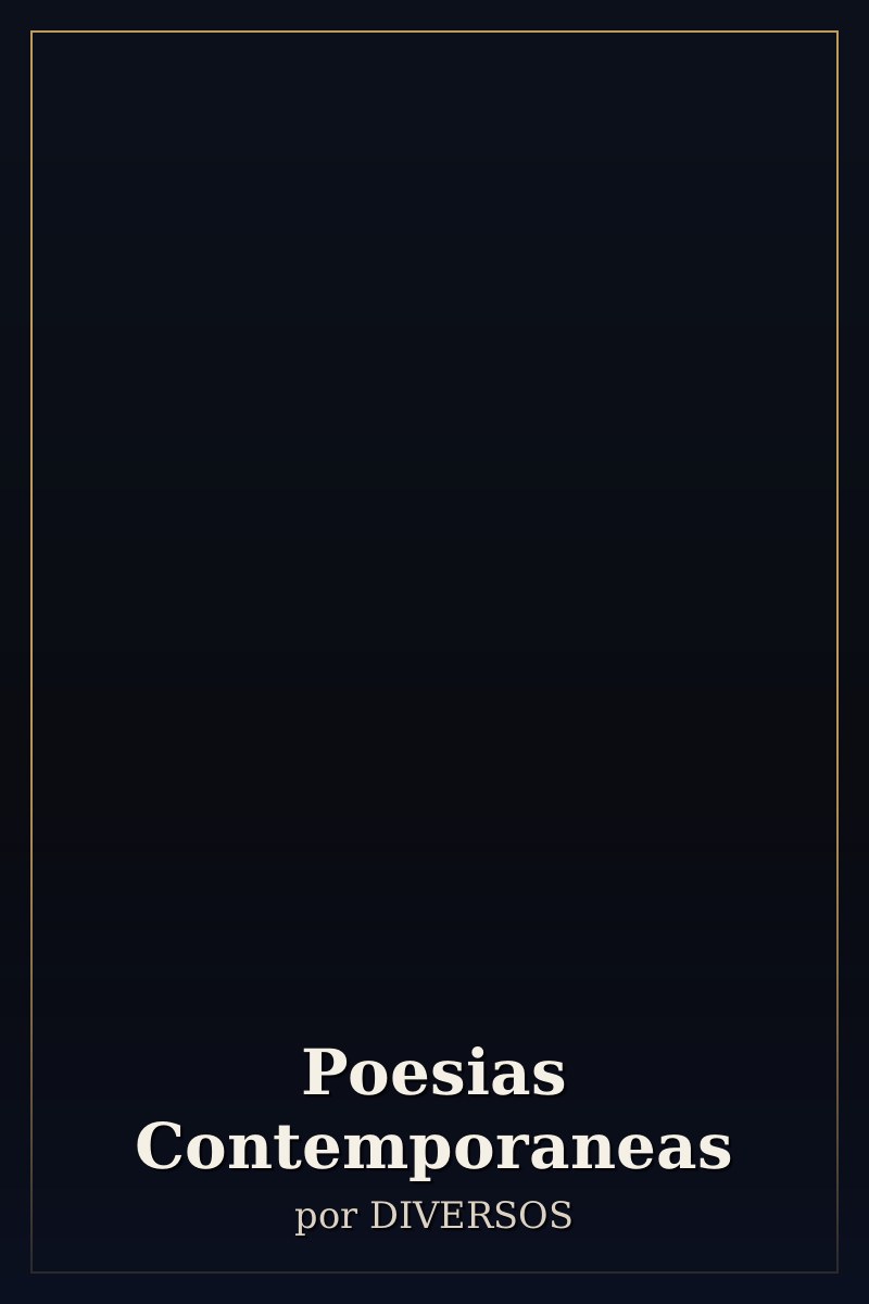 Capa de Poesias Contemporaneas