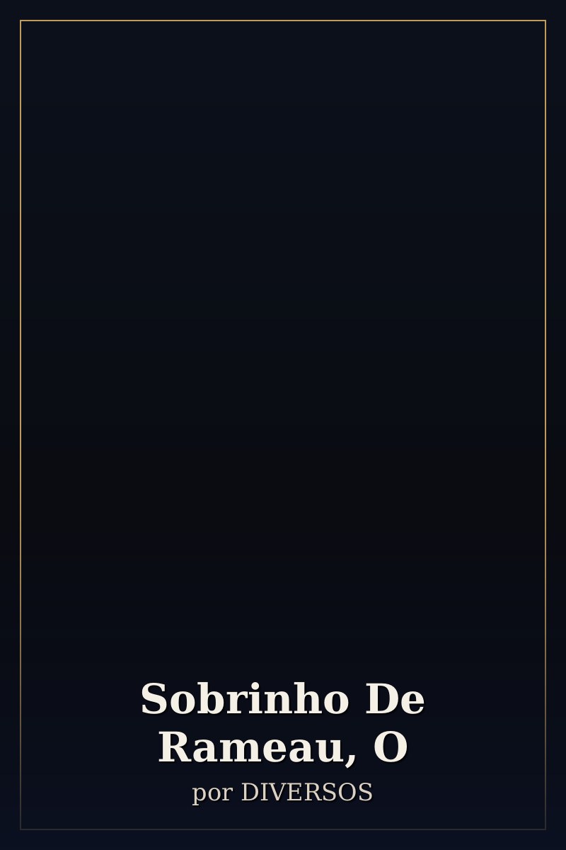 Capa de Sobrinho De Rameau, O