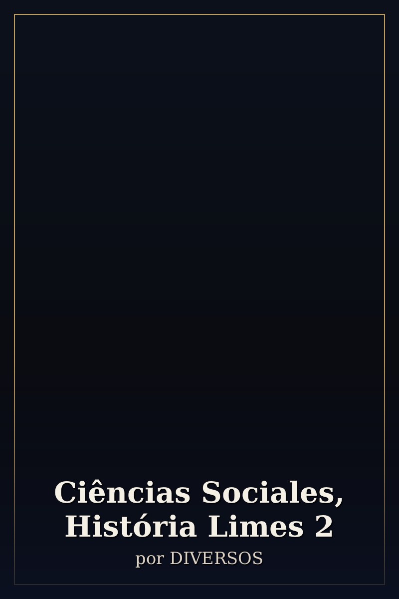 Capa de Ciências Sociales, História Limes 2
