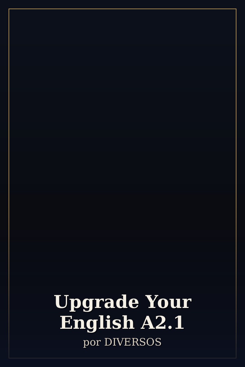 Capa de Upgrade Your English A2.1