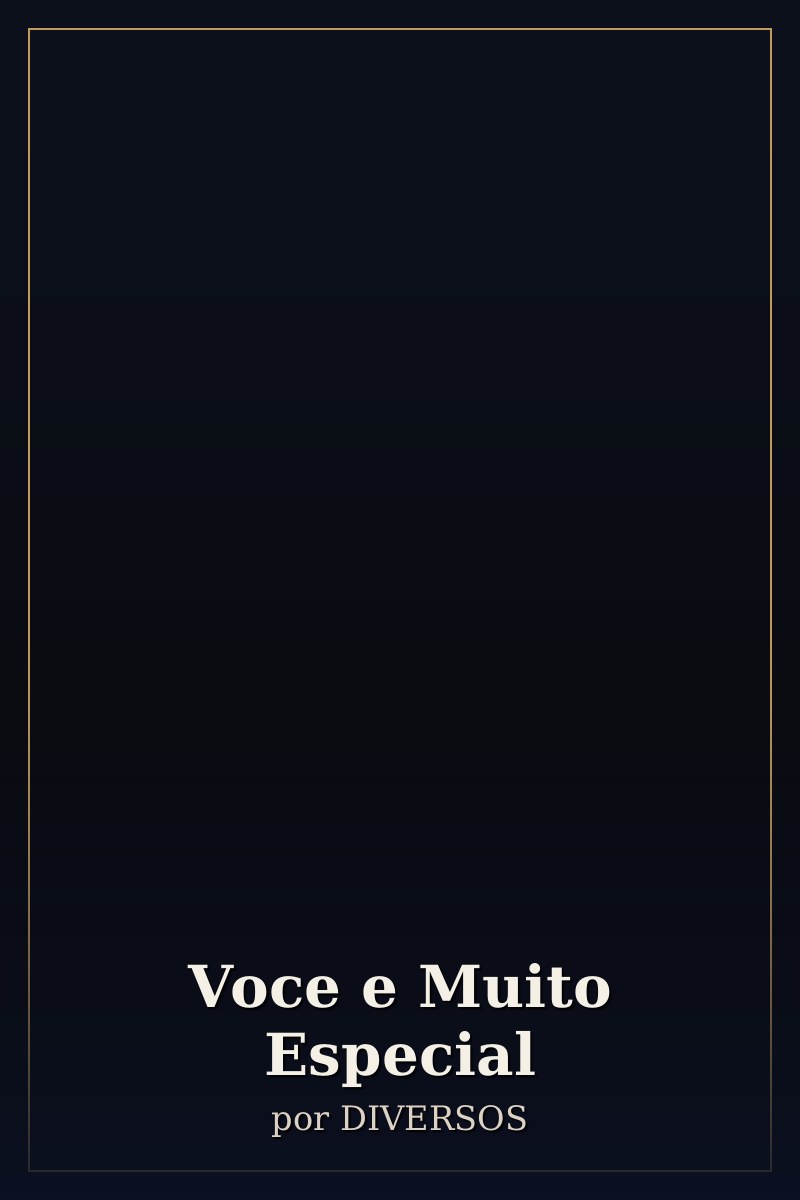 Capa de Voce e Muito Especial