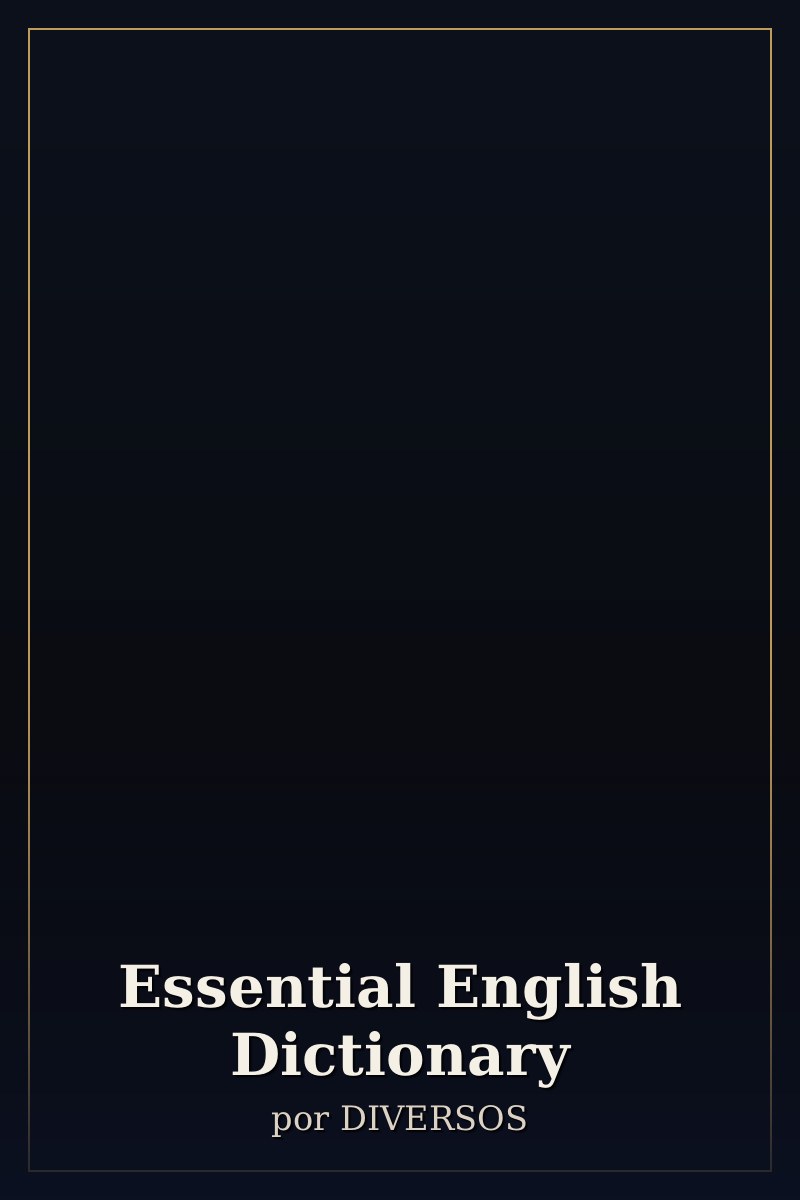 Capa de Essential English Dictionary