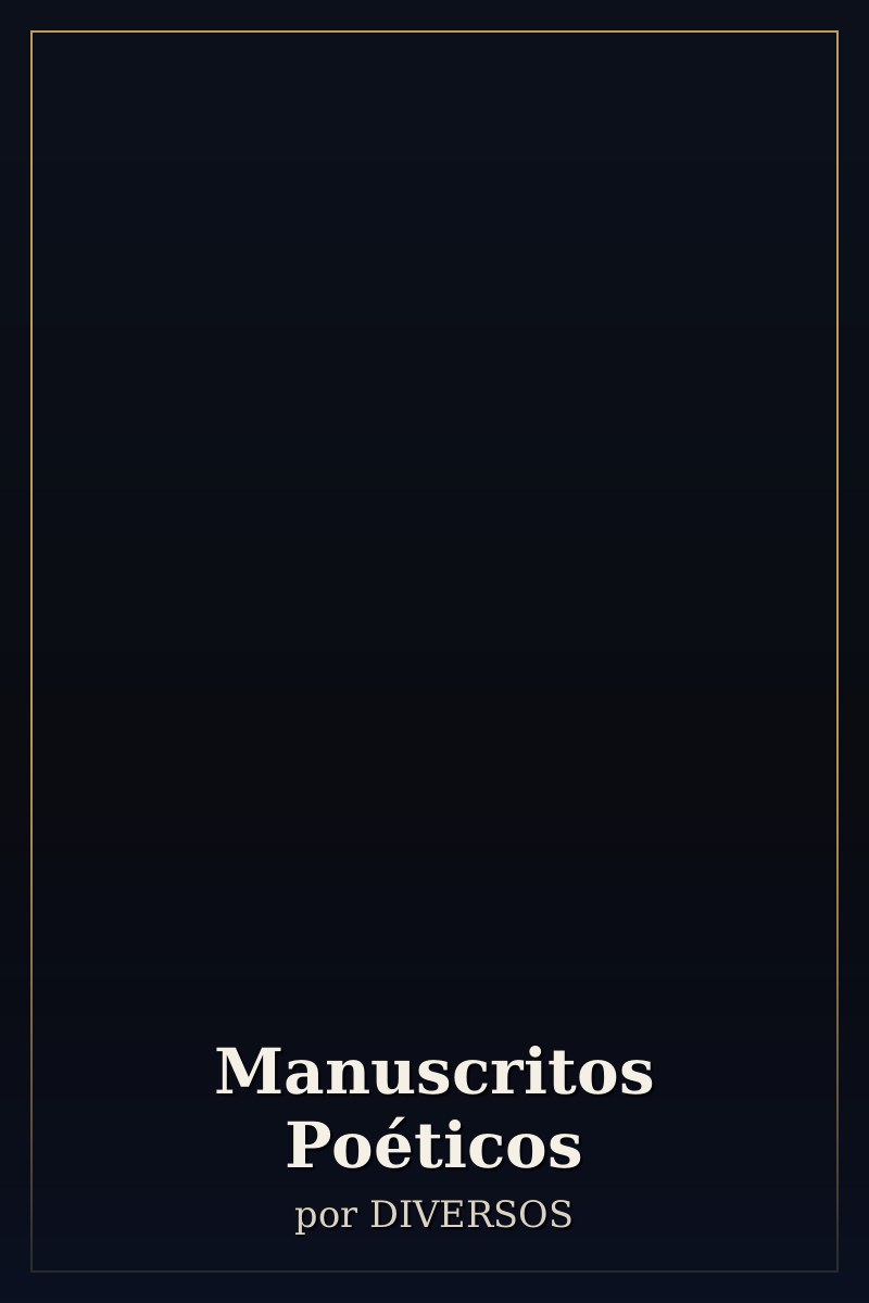 Capa de Manuscritos Poéticos