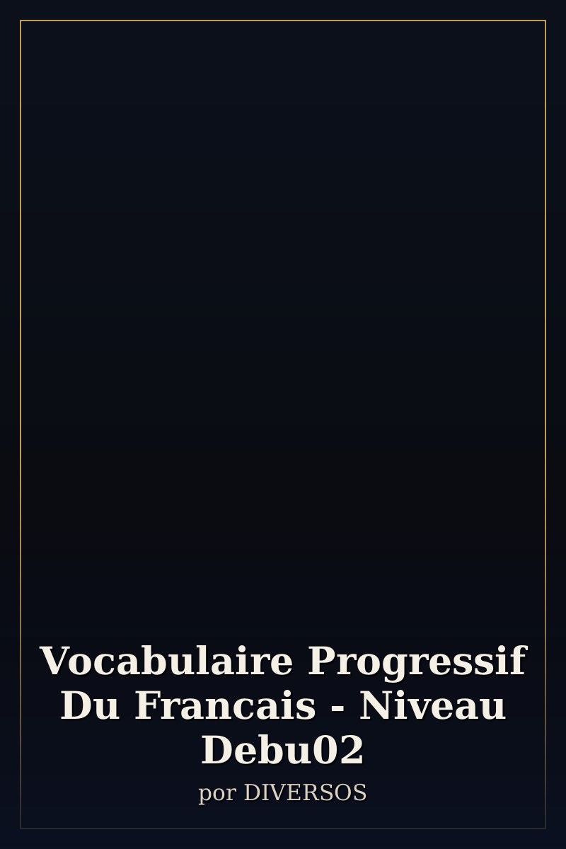 Capa de Vocabulaire Progressif Du Francais - Niveau Debu02