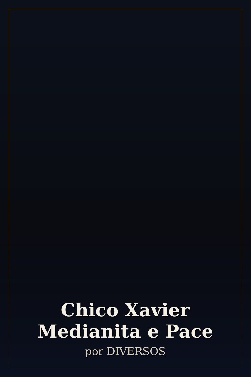 Capa de Chico Xavier Medianita e Pace