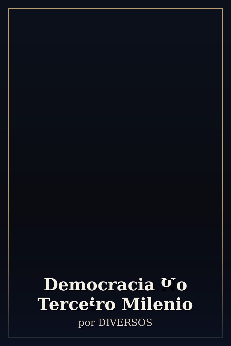 Capa de Democracia No Terceiro Milenio