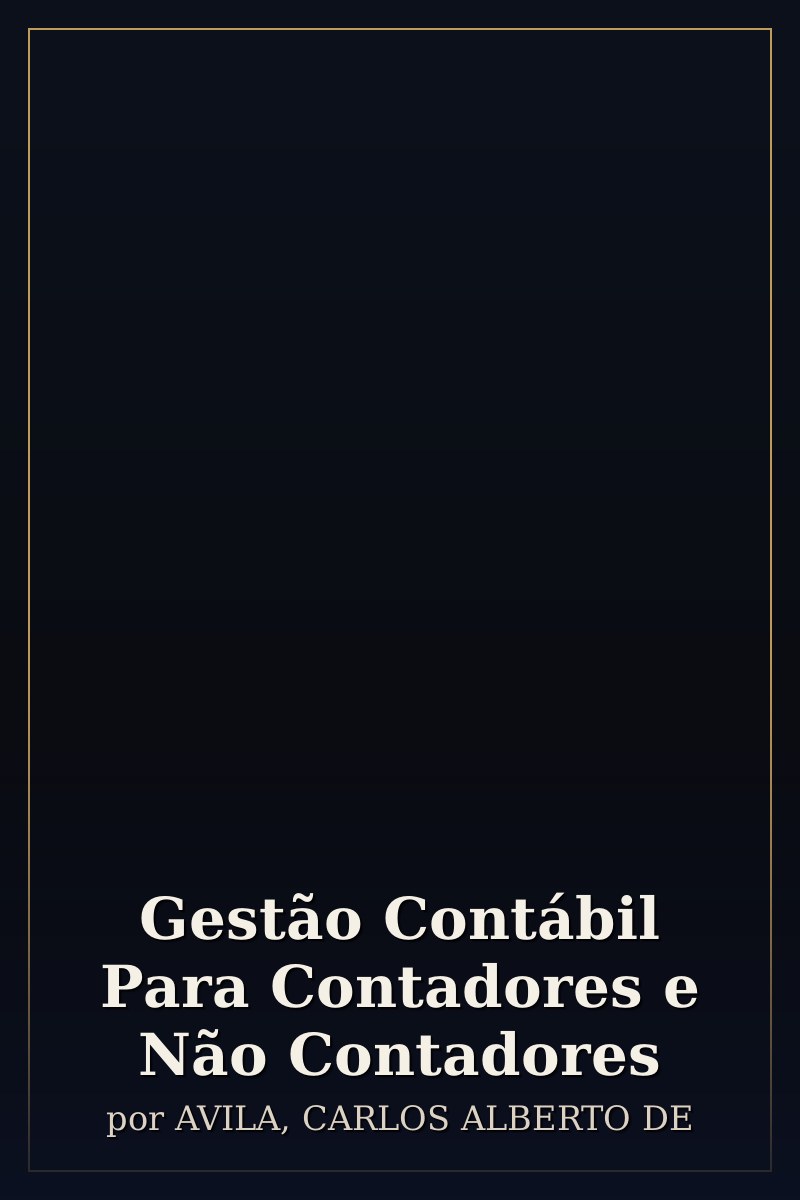 Capa de Gestão Contábil Para Contadores e Não Contadores