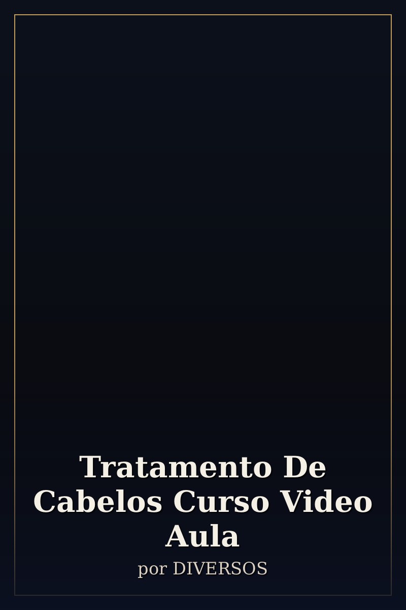 Capa de Tratamento De Cabelos Curso Video Aula
