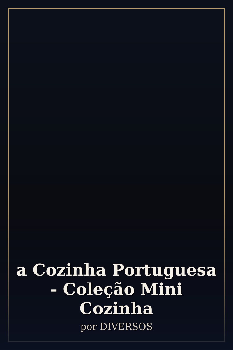 Capa de a Cozinha Portuguesa - Coleção Mini Cozinha