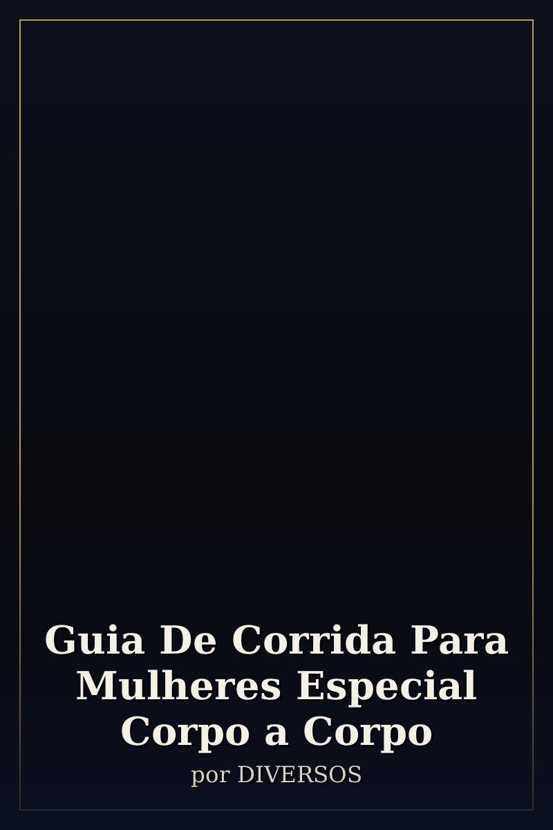 Capa de Guia De Corrida Para Mulheres Especial Corpo a Corpo