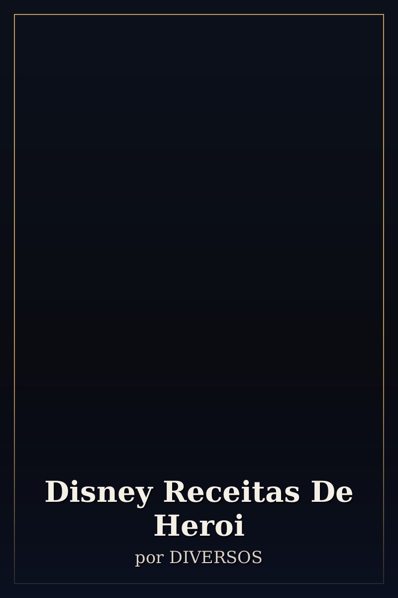 Capa de Disney Receitas De Heroi