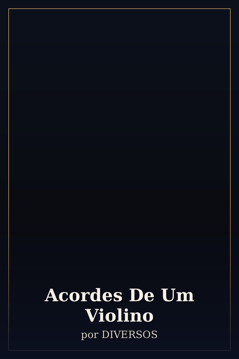 Capa de Acordes De Um Violino