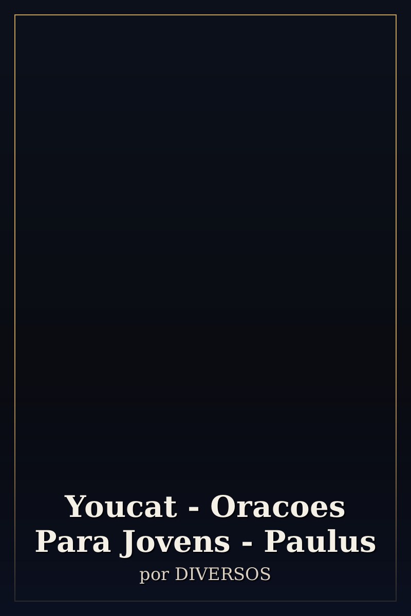 Capa de Youcat - Oracoes Para Jovens - Paulus
