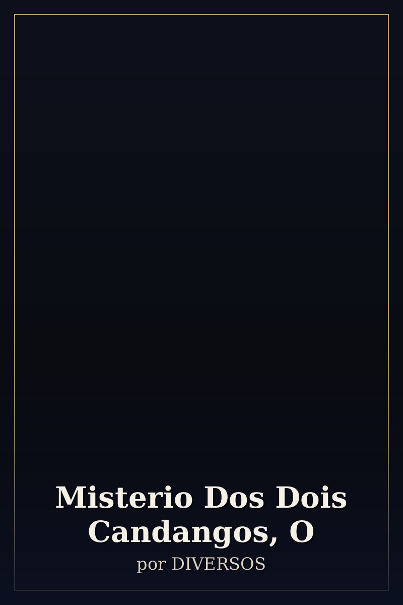 Capa de Misterio Dos Dois Candangos, O
