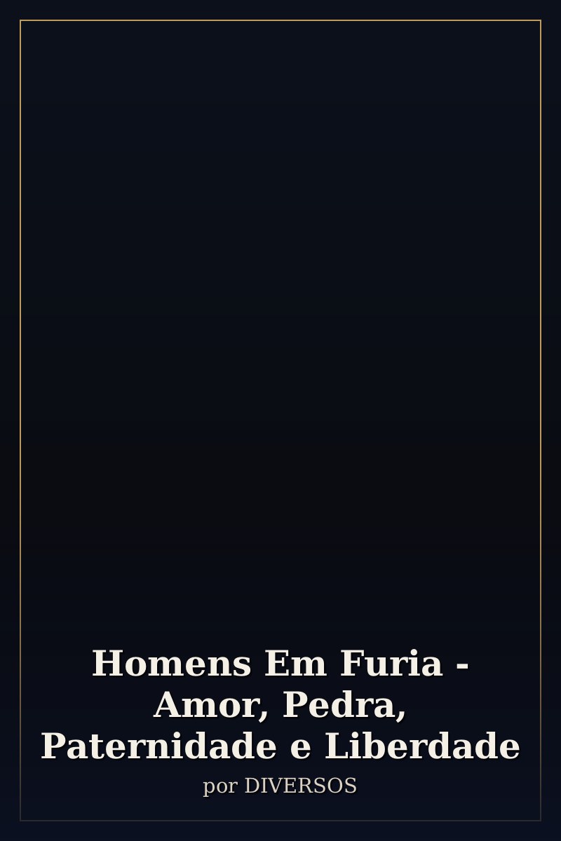 Capa de Homens Em Furia - Amor, Pedra, Paternidade e Liberdade