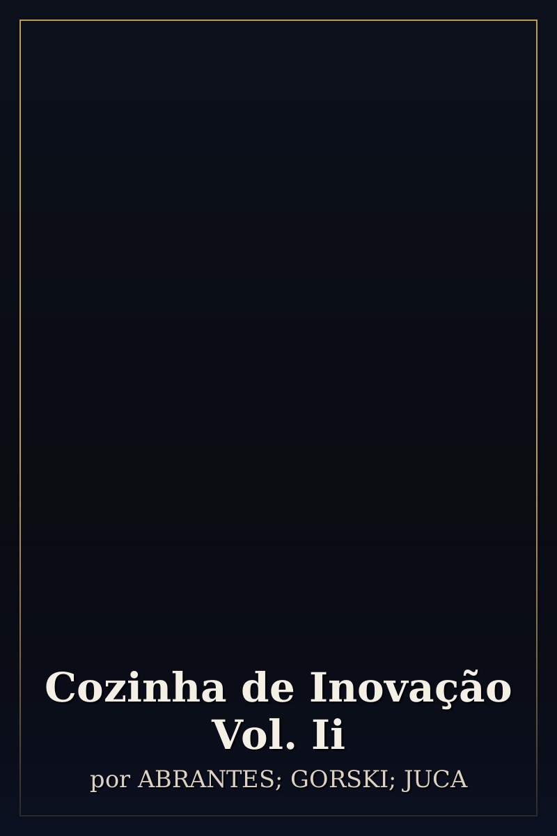 Capa de Cozinha de Inovação Vol. Ii