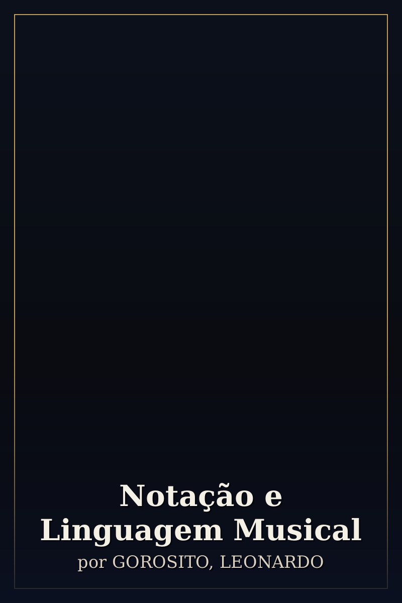 Capa de Notação e Linguagem Musical
