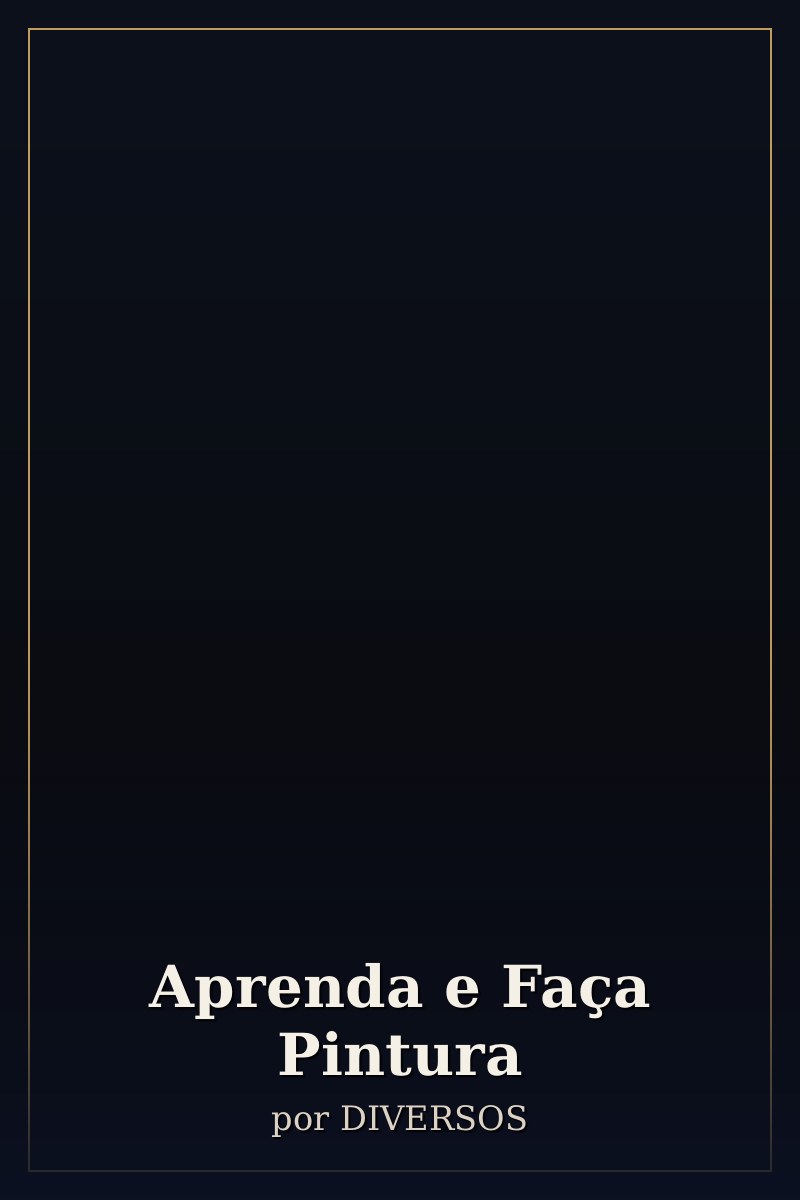 Capa de Aprenda e Faça Pintura