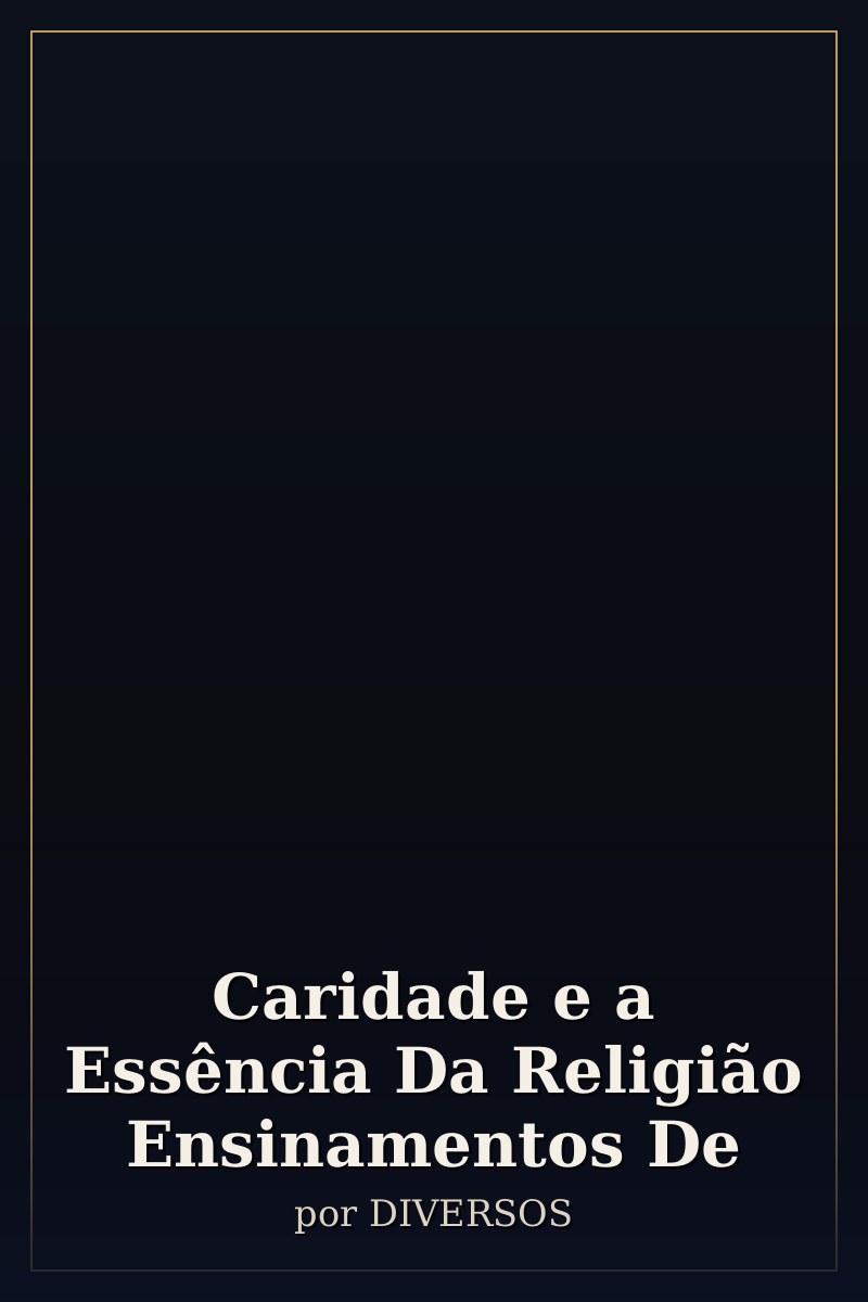 Capa de Caridade e a Essência Da Religião Ensinamentos De