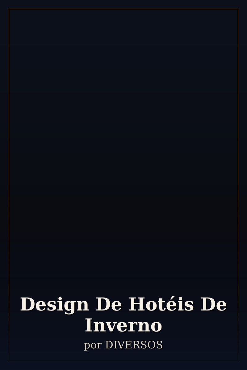 Capa de Design De Hotéis De Inverno