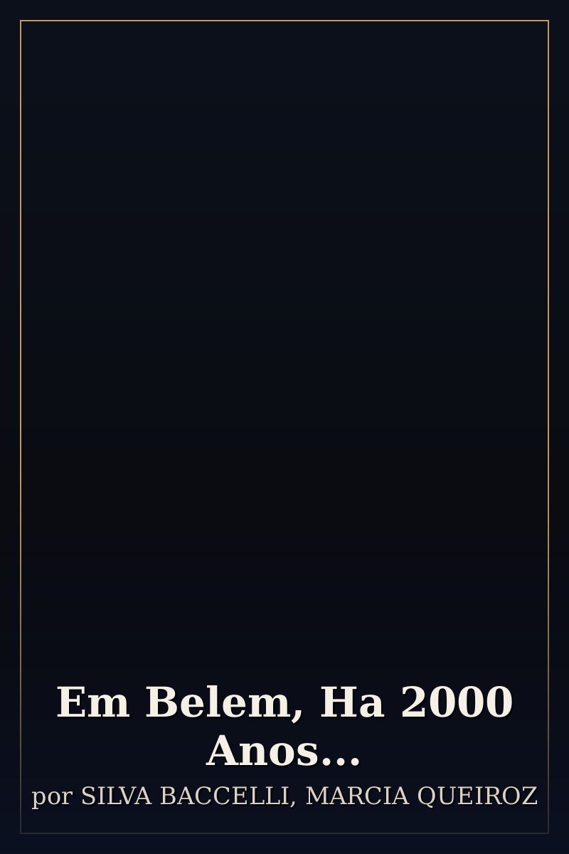 Capa de Em Belem, Ha 2000 Anos...