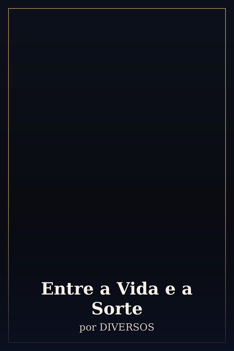 Capa de Entre a Vida e a Sorte