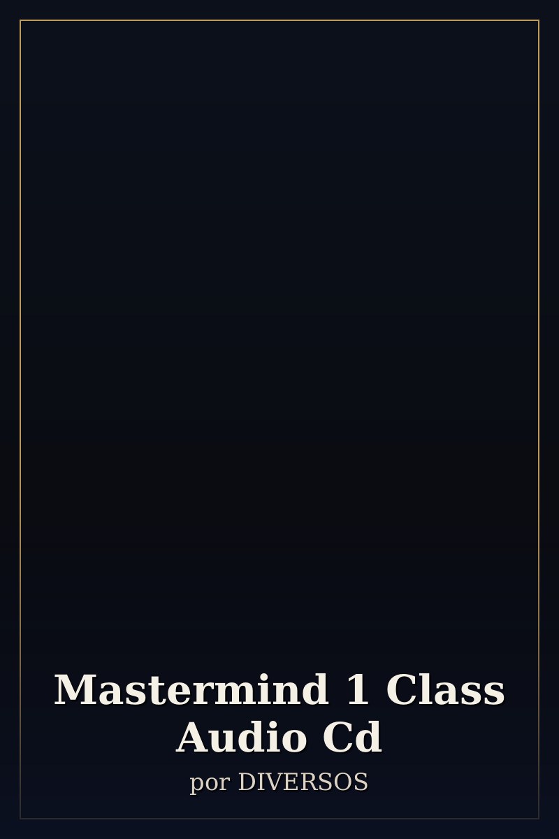 Capa de Mastermind 1 Class Audio Cd