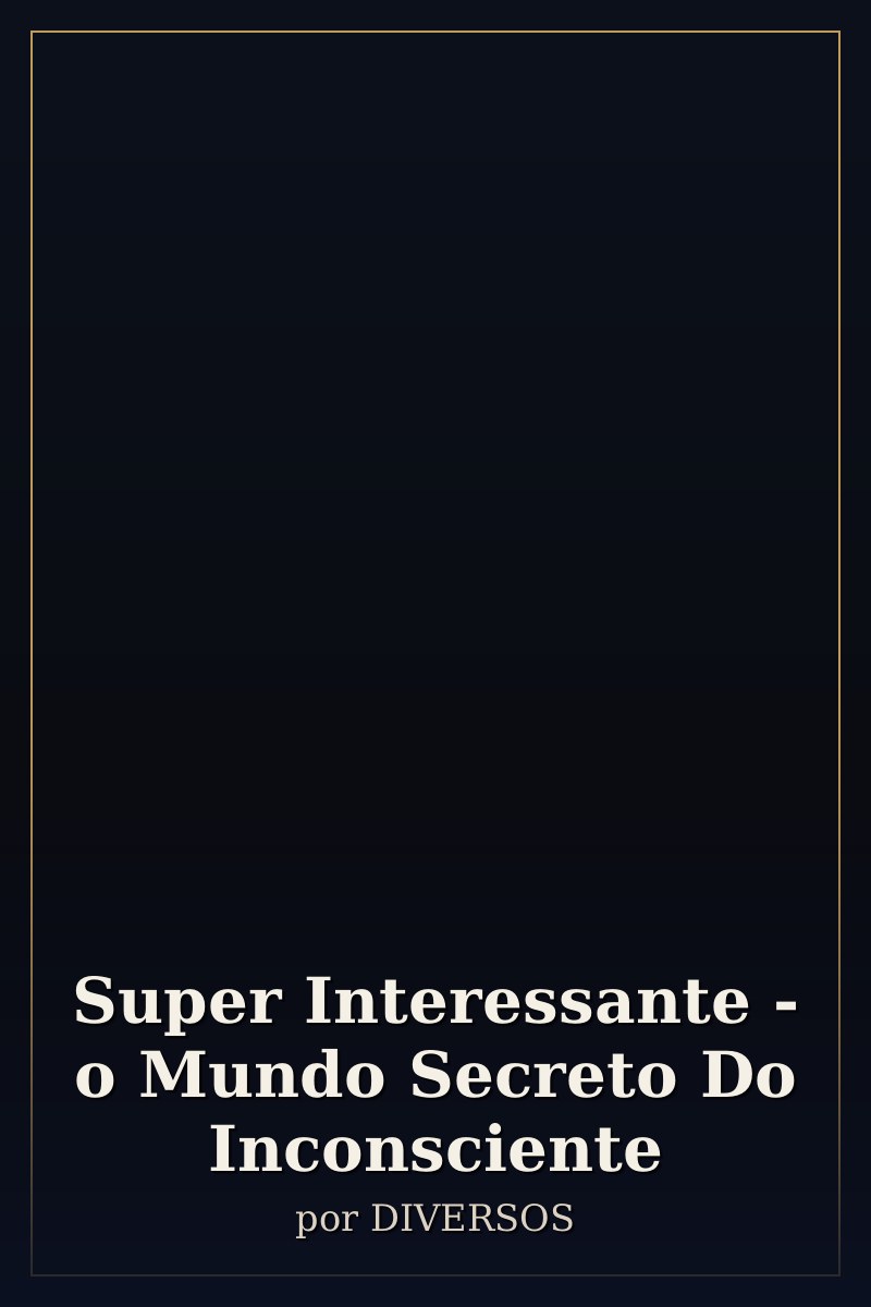 Capa de Super Interessante - o Mundo Secreto Do Inconsciente