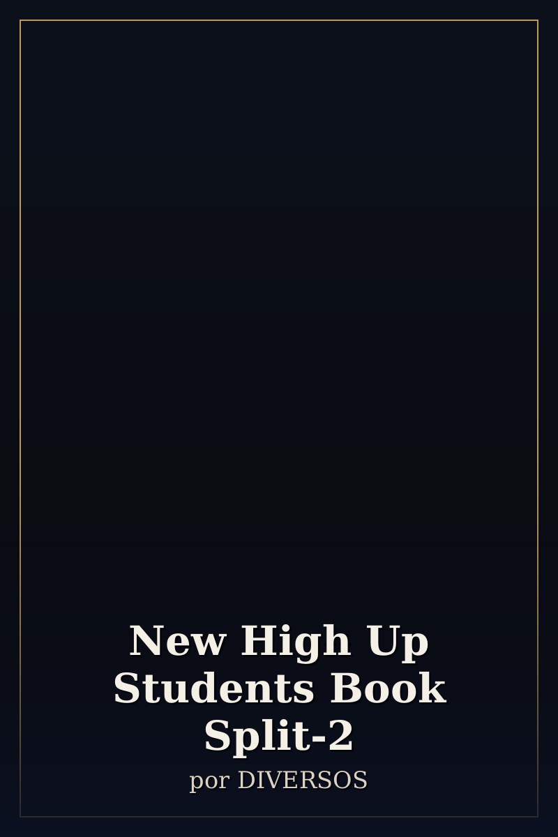 Capa de New High Up Students Book Split-2