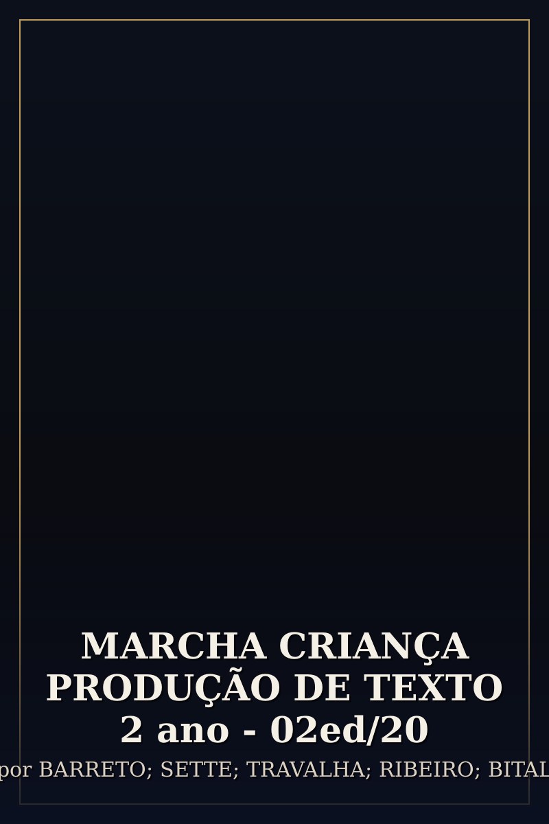 Capa de MARCHA CRIANÇA PRODUÇÃO DE TEXTO 2 ano - 02ed/20