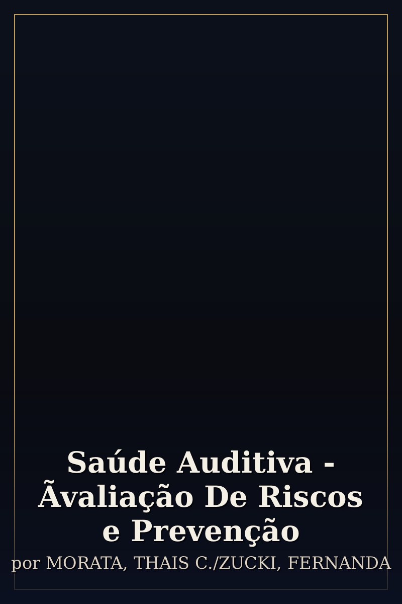 Capa de Saúde Auditiva - Ãvaliação De Riscos e Prevenção