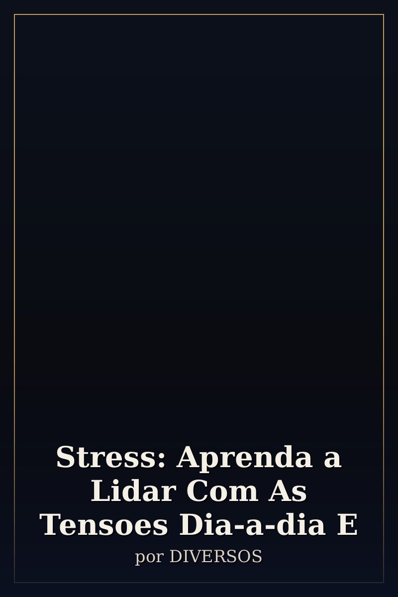 Capa de Stress: Aprenda a Lidar Com As Tensoes Dia-a-dia E