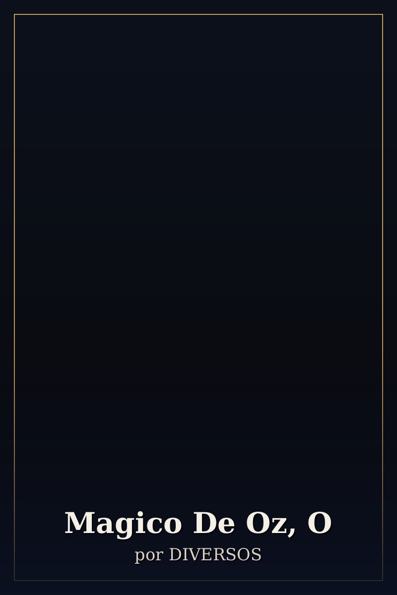 Capa de Magico De Oz, O