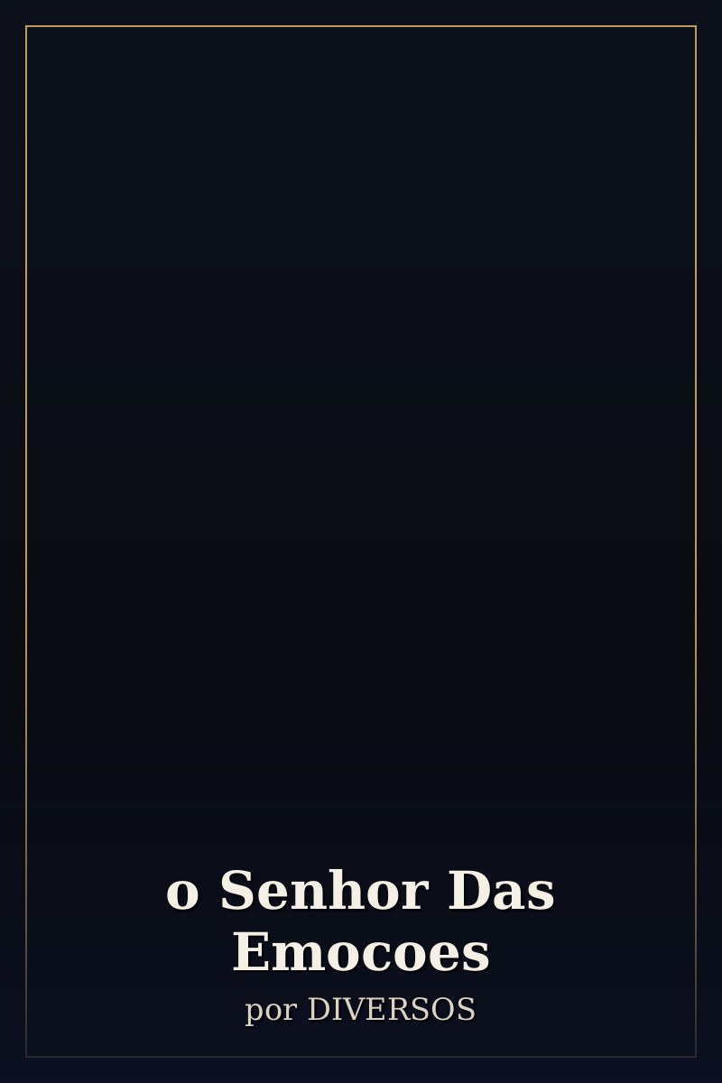 Capa de o Senhor Das Emocoes