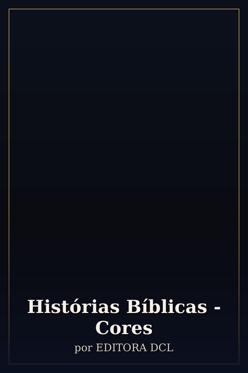 Capa de Histórias Bíblicas - Cores