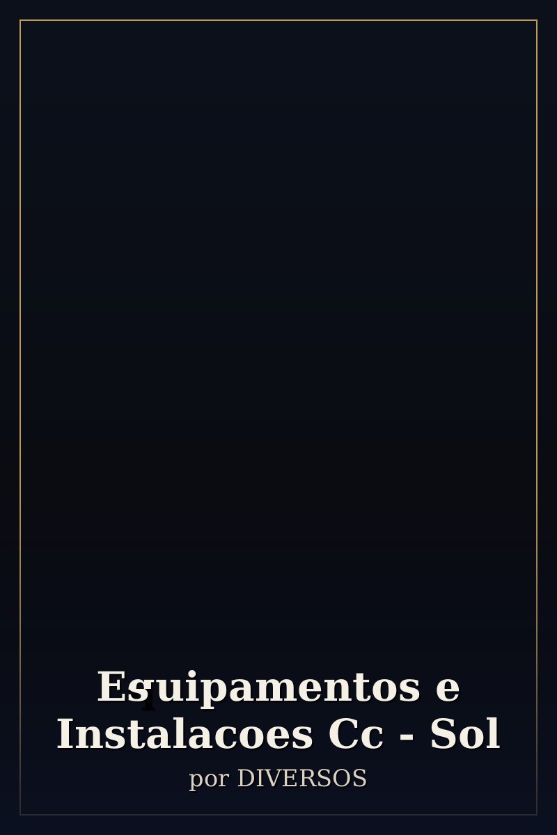 Capa de Equipamentos e Instalacoes  Cc - Sol