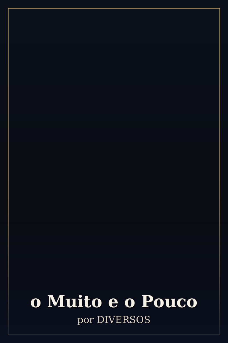 Capa de o Muito e o Pouco