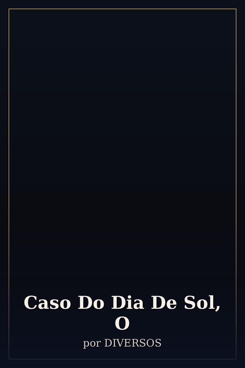 Capa de Caso Do Dia De Sol, O