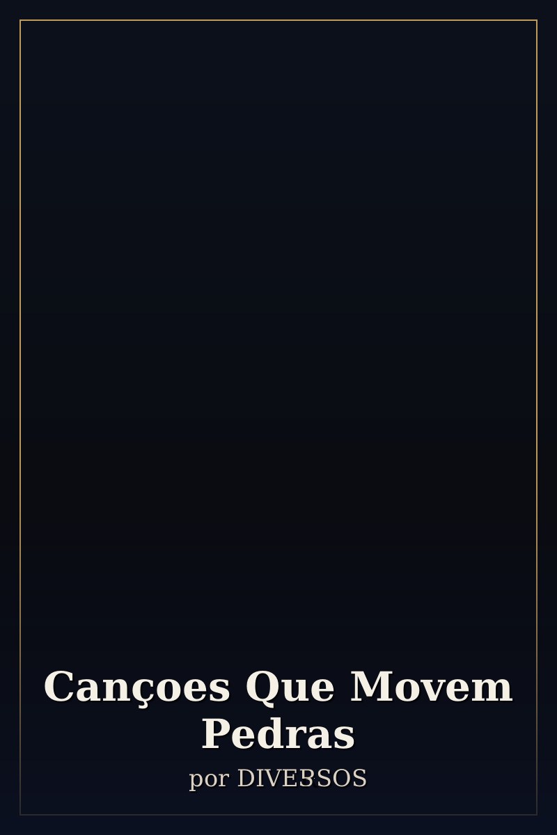 Capa de Cançoes Que Movem Pedras