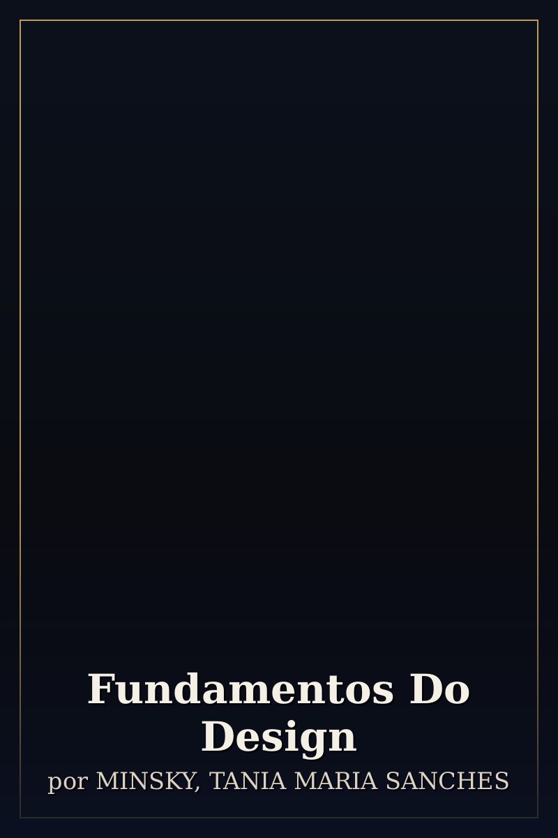 Capa de Fundamentos Do Design