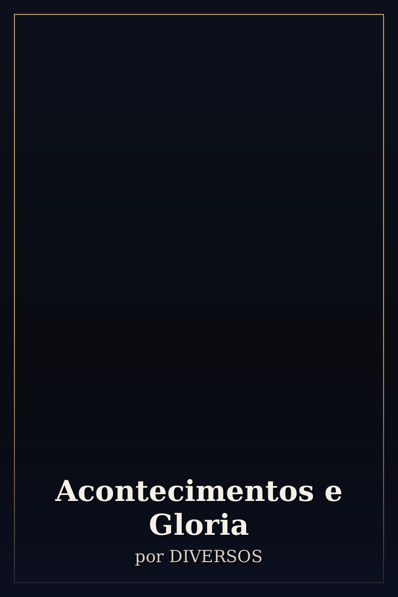 Capa de Acontecimentos e Gloria