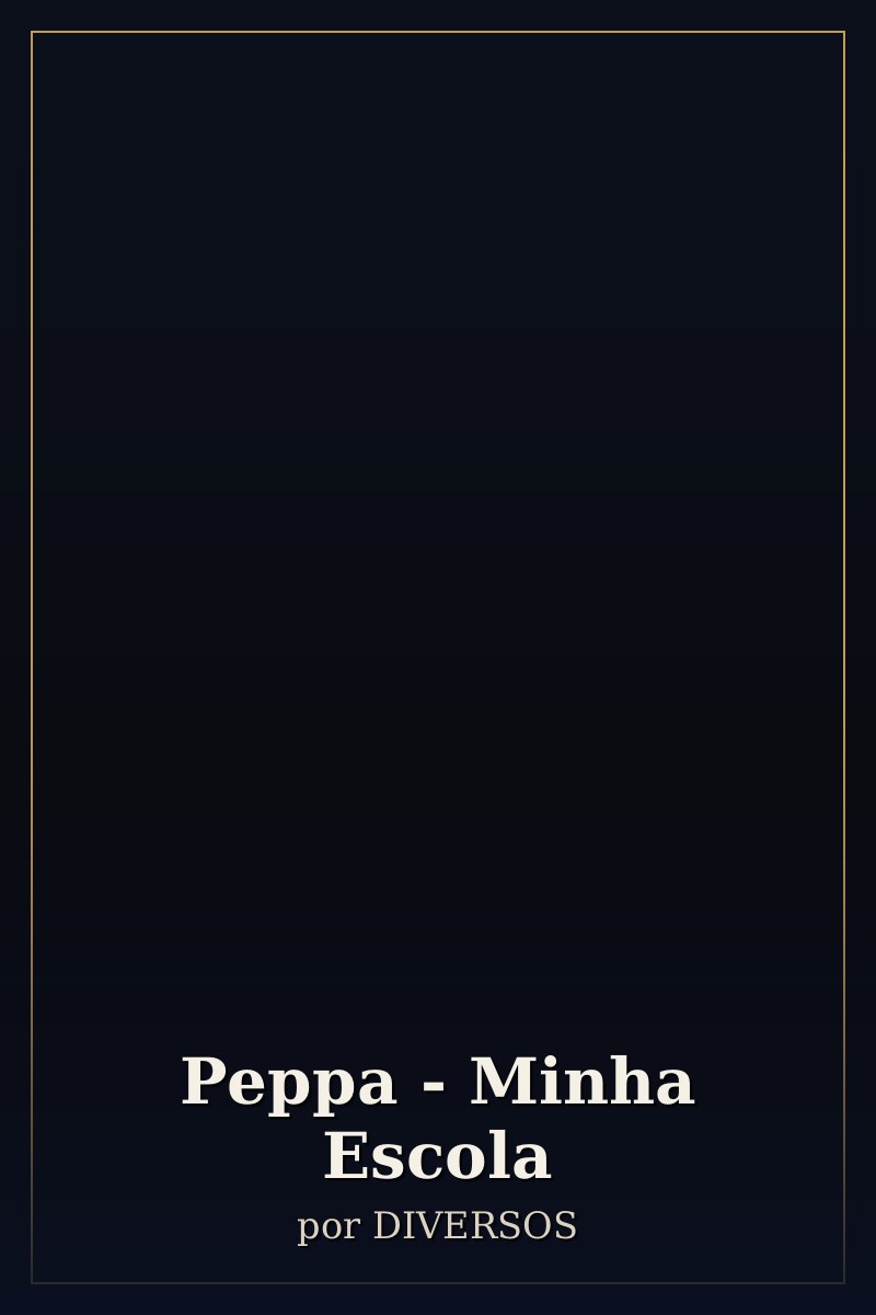 Capa de Peppa - Minha Escola