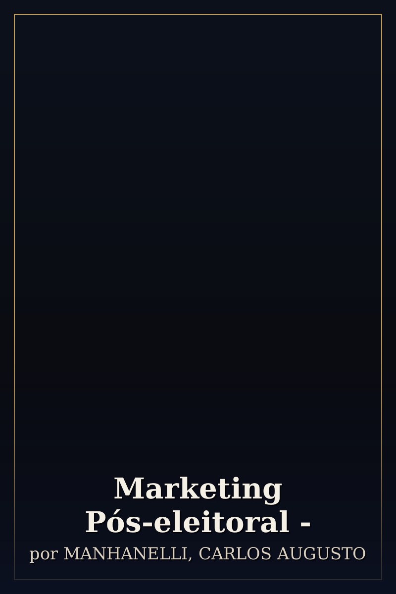 Capa de Marketing Pós-eleitoral -
