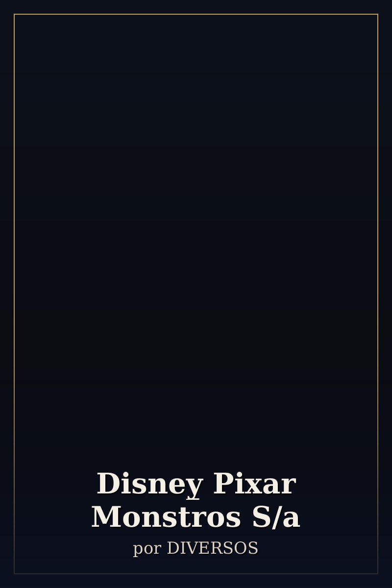 Capa de Disney Pixar Monstros S/a
