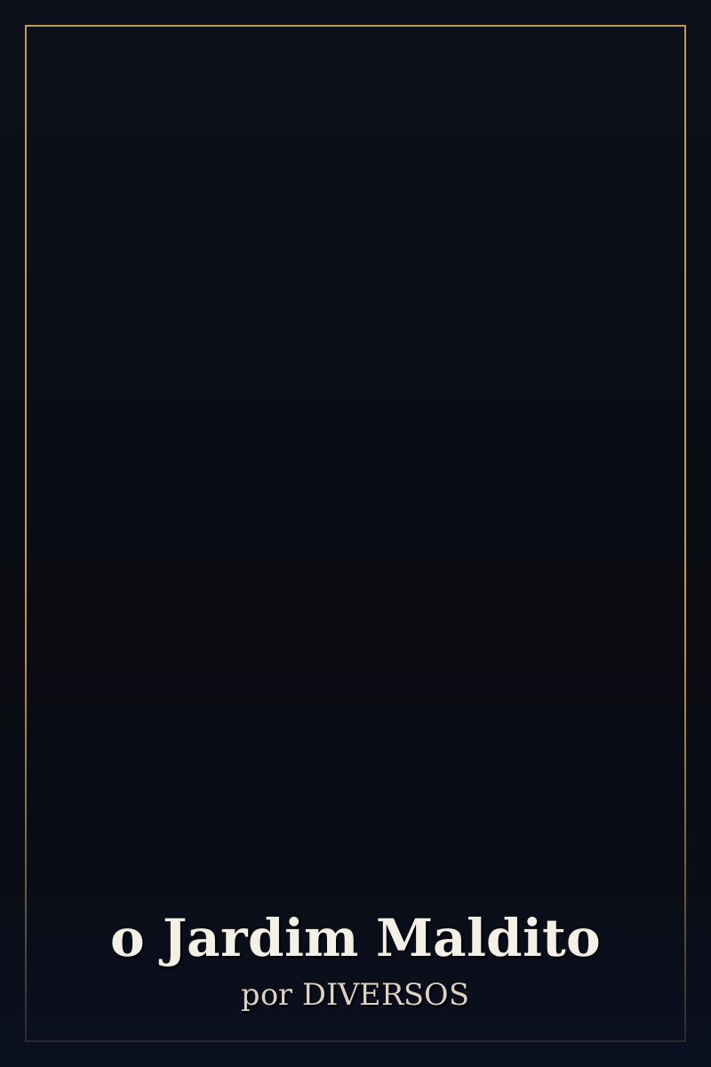 Capa de o Jardim Maldito