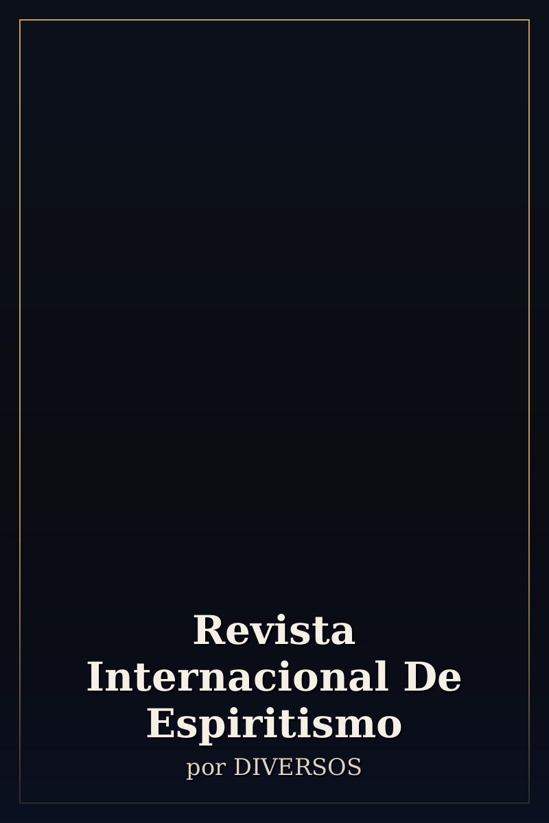 Capa de Revista Internacional De Espiritismo